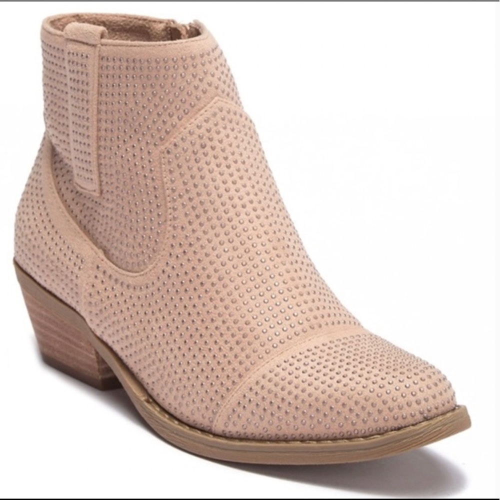 Report Dixie Bootie Pink Studded